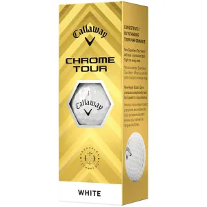 Best-Selling Callaway Chrome Tour Golf Balls - White - 3 Sleeve Everyday Must-Have, Golf putter for beginners, Golf shoe travel bag, Fingerless golf gloves