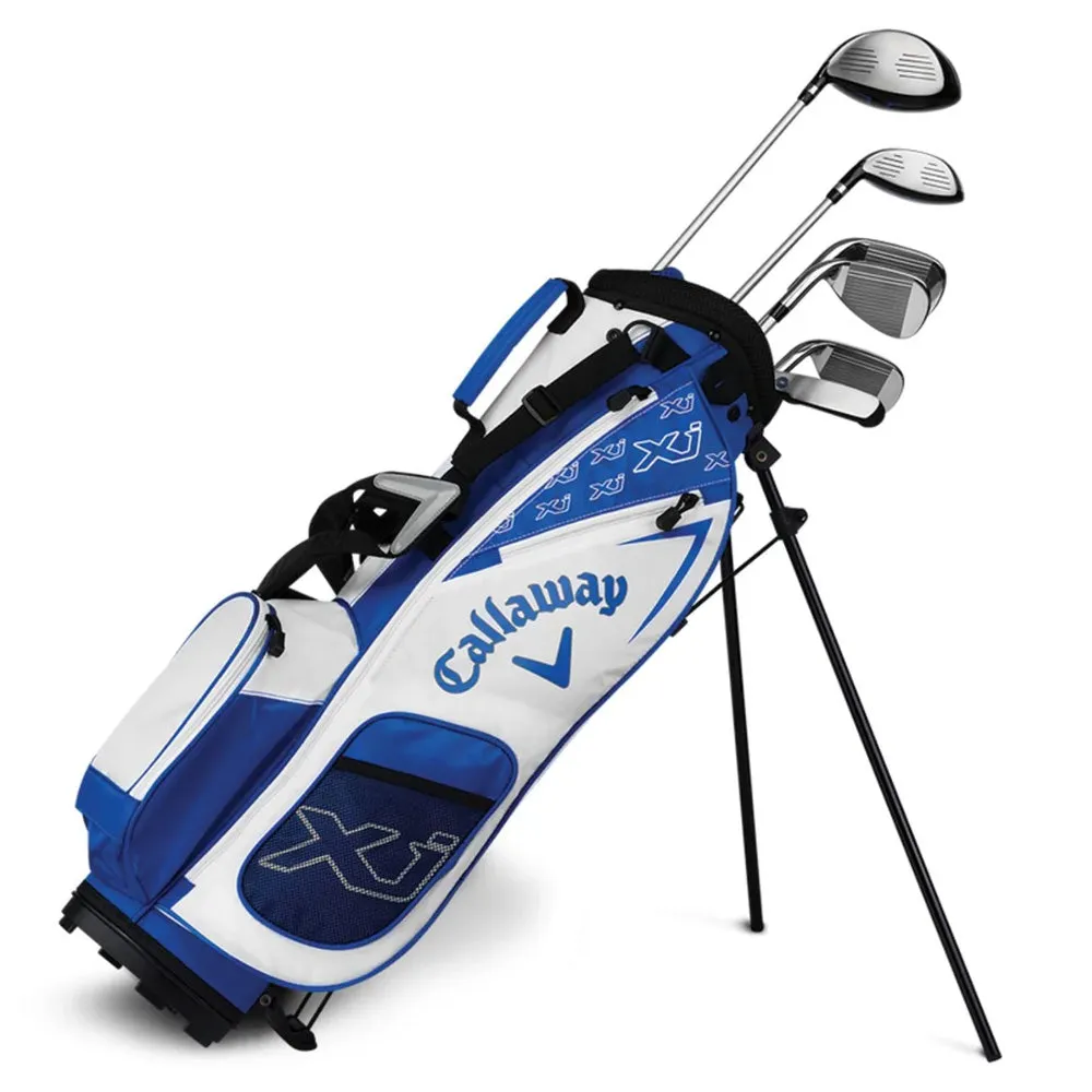 Callaway XJ-2 7-Piece White Junior Package Set - White - (47-53"), Golf tournament gifts, Golf bag rain cover