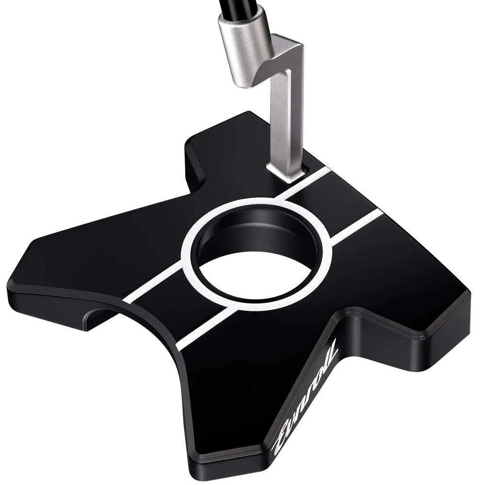 Evnroll Zero Z1 Putter - Black, Golf tournament gifts, Golf elbow brace, Wide width golf shoes