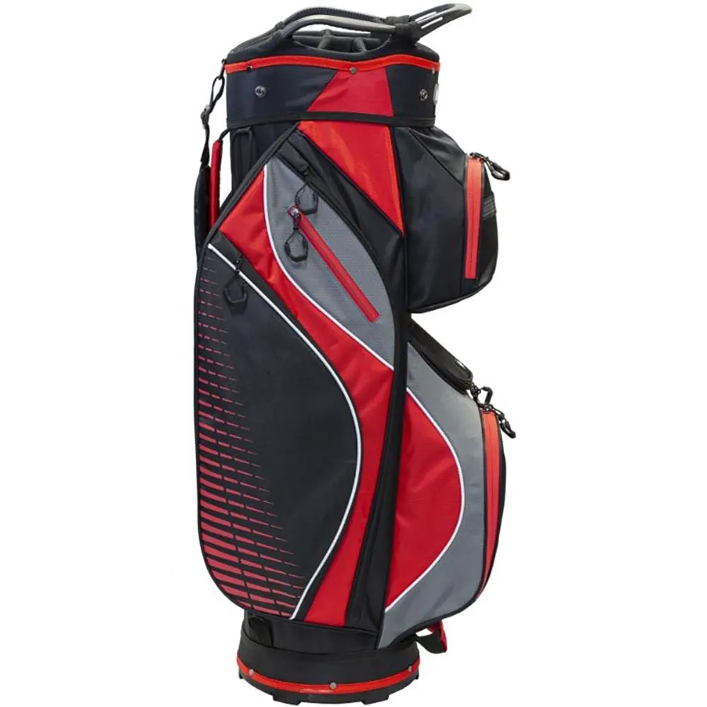 Longridge Deluxe Lite Cart Bag - Black/Charcoal/Red, Ping G430 hybrid, Custom golf clubs, Golf ball markers