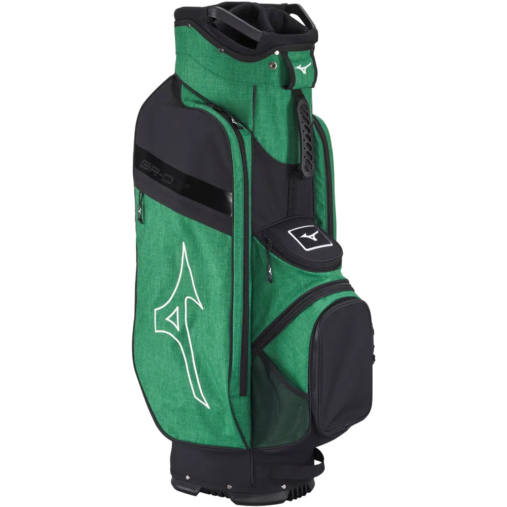 Mizuno BR-D3 Cart Bag - Heathered Green, Golf rangefinder