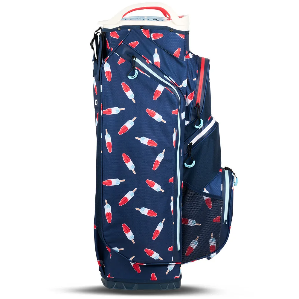 OGIO All Elements Silencer Waterproof Cart Bag - Rocket Pop, Eco-friendly golf tees, Golf club sets under $500