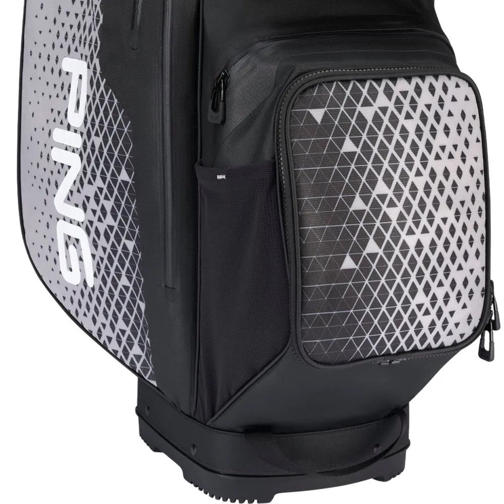 Ping Pioneer Monsoon 231 Waterproof Cart Bag - Black/Grey, Golf putter for beginners