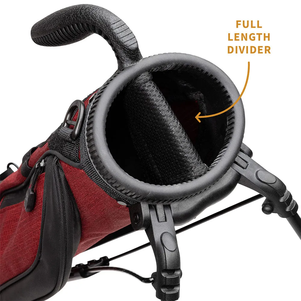 Sunday Golf Loma Pencil Stand Bag - Ron Burgundy, Callaway Paradym irons, What golf ball is best for high handicappers