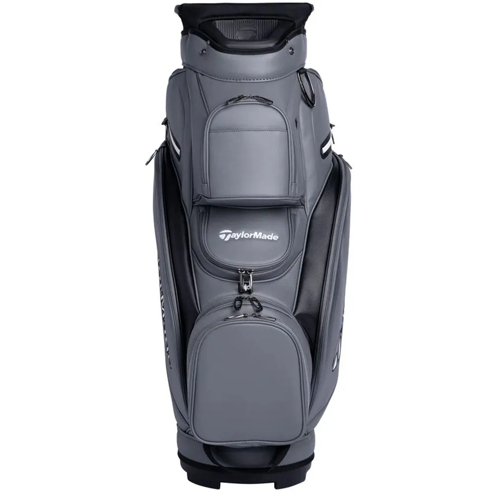TaylorMade Deluxe Cart Bag - Charcoal, Golf hybrid club, Nike Air Zoom golf shoes, Luxury golf accessories