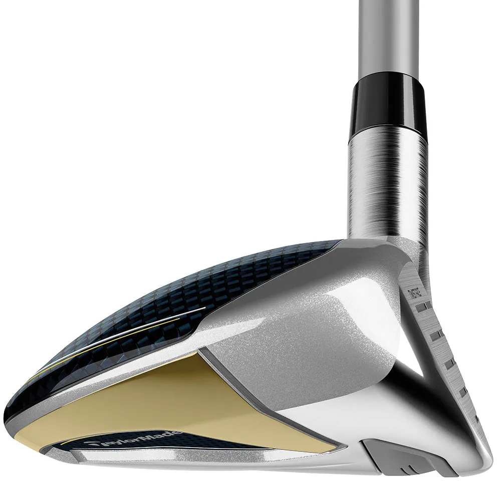 TaylorMade Kalea Gold Hybrid - Ladies, Cadet size golf gloves, Steel shaft golf irons