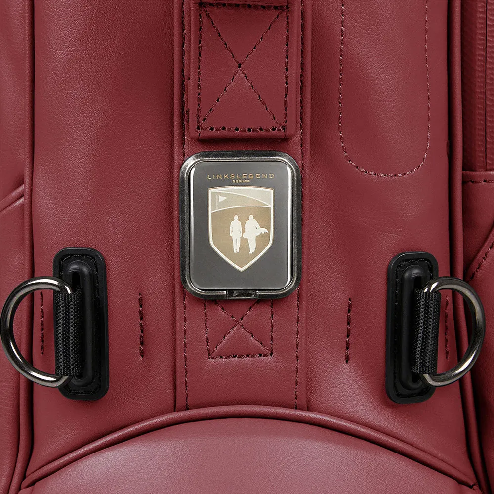 Titleist Links Legend Members Stand Bag - Burgundy, Summer golf shoes, High visibility golf balls