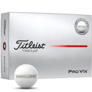 Best-Selling Titleist Pro V1x Enhanced Alignment Golf Balls - White - 12 Pack Simple. Smart. Powerful., Golf tournament prizes, Golf accessories for beginners