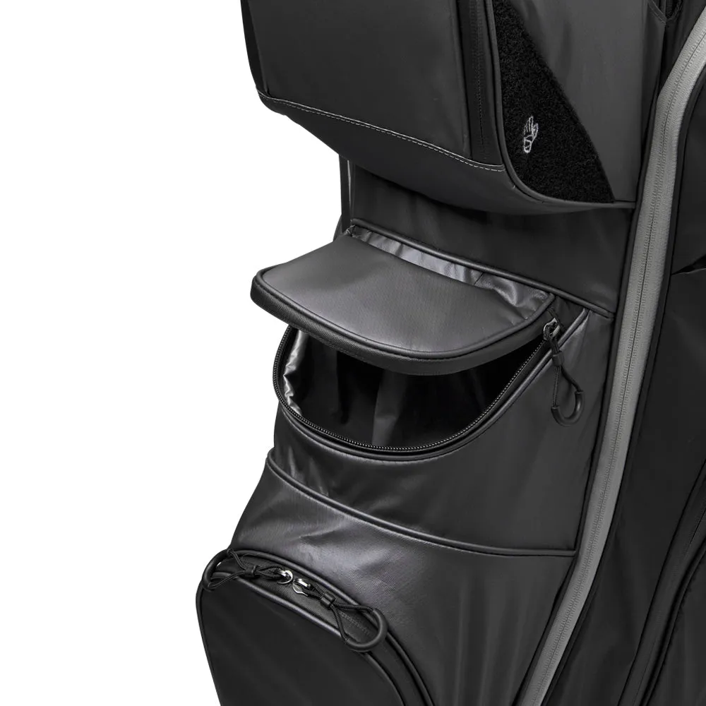Wilson I-Lock Dry Cart Bag - Black/Grey, Golf simulator for home, Golf training aid, Vegan golf shoes