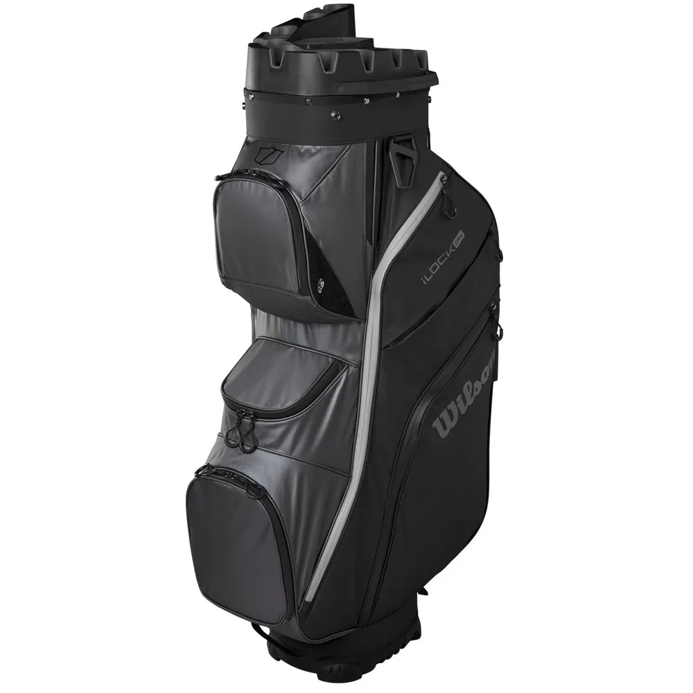 Best-Selling Wilson I-Lock Dry Cart Bag - Black/Grey Handpicked for You, Best golf irons, Golf simulator for home