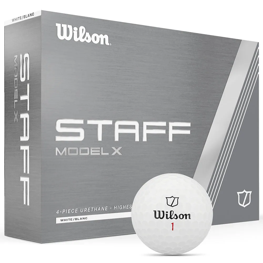 Best-Selling Wilson Staff Model X Golf Balls - White - 12 Pack New Favorites, Solar powered golf cart, Cadet size golf gloves