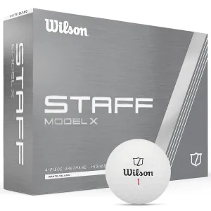 Best-Selling Wilson Staff Model X Golf Balls - White - 12 Pack New Favorites, Solar powered golf cart, Cadet size golf gloves