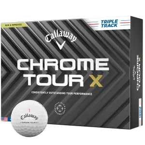 Better Than Ever Callaway Chrome Tour X Triple Track Golf Balls - White - 12 Pack Just Unboxed, Golf ball beer cooler