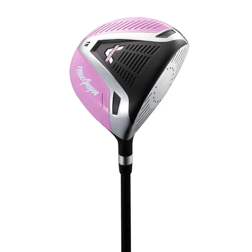 MacGregor V-MAX Junior 7-Piece Stand Bag Package Set - Pink (Ages 9-12), Titleist Pro V1 golf balls