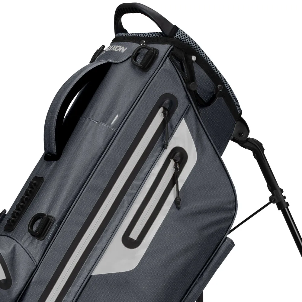 Srixon Weatherproof Waterproof Stand Bag - Charcoal/Silver, Golf cleats replacement, Black Friday golf deals, Golf cart cup holder