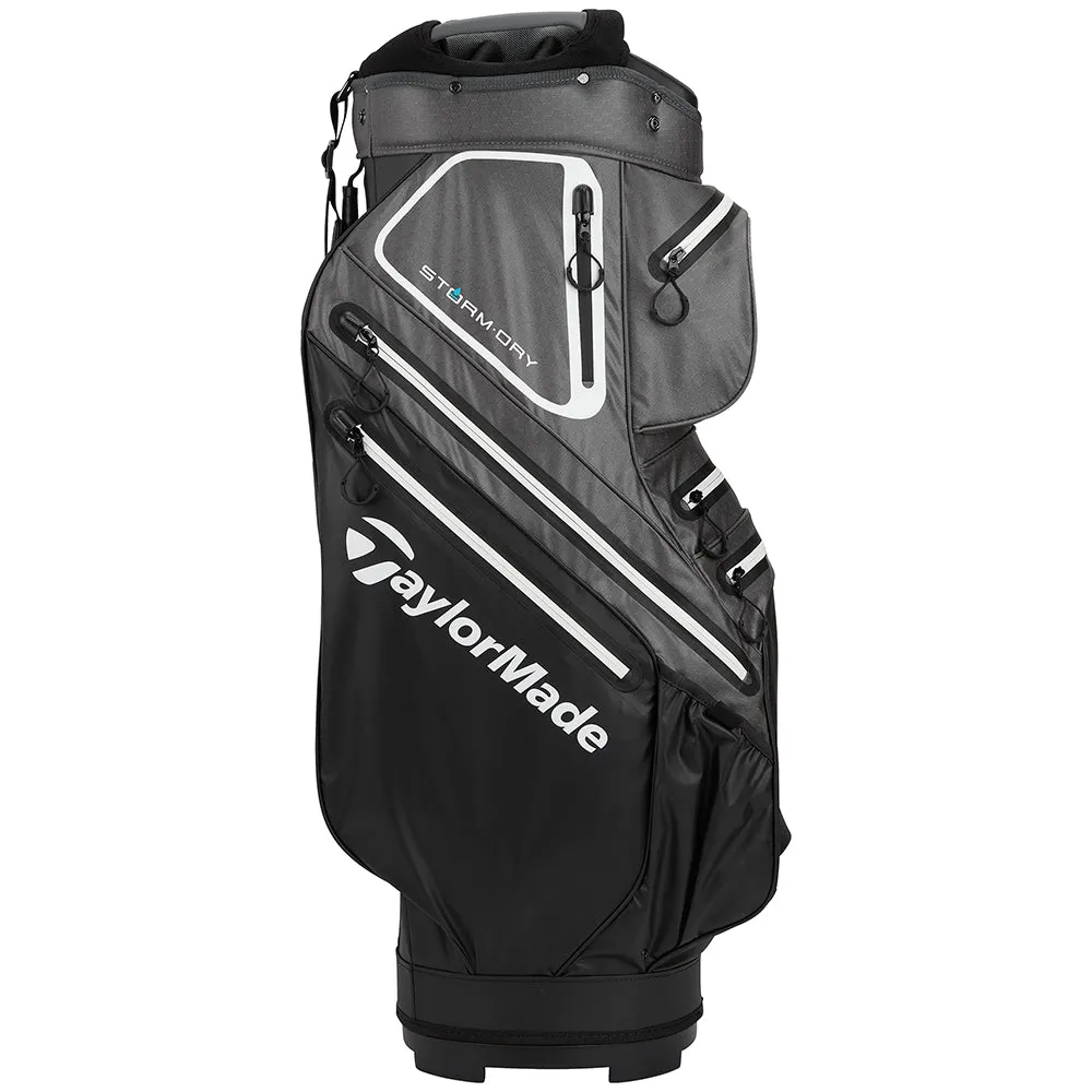 TaylorMade StormDry Cart Bag - Black/Grey/White, Compression golf socks