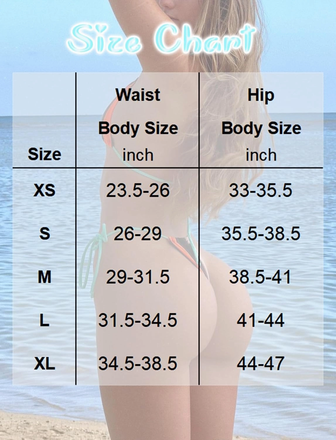 Bikini Bottoms for Women Full Coverage Bathing Suit Swim Bottom Thong Bikinis Black