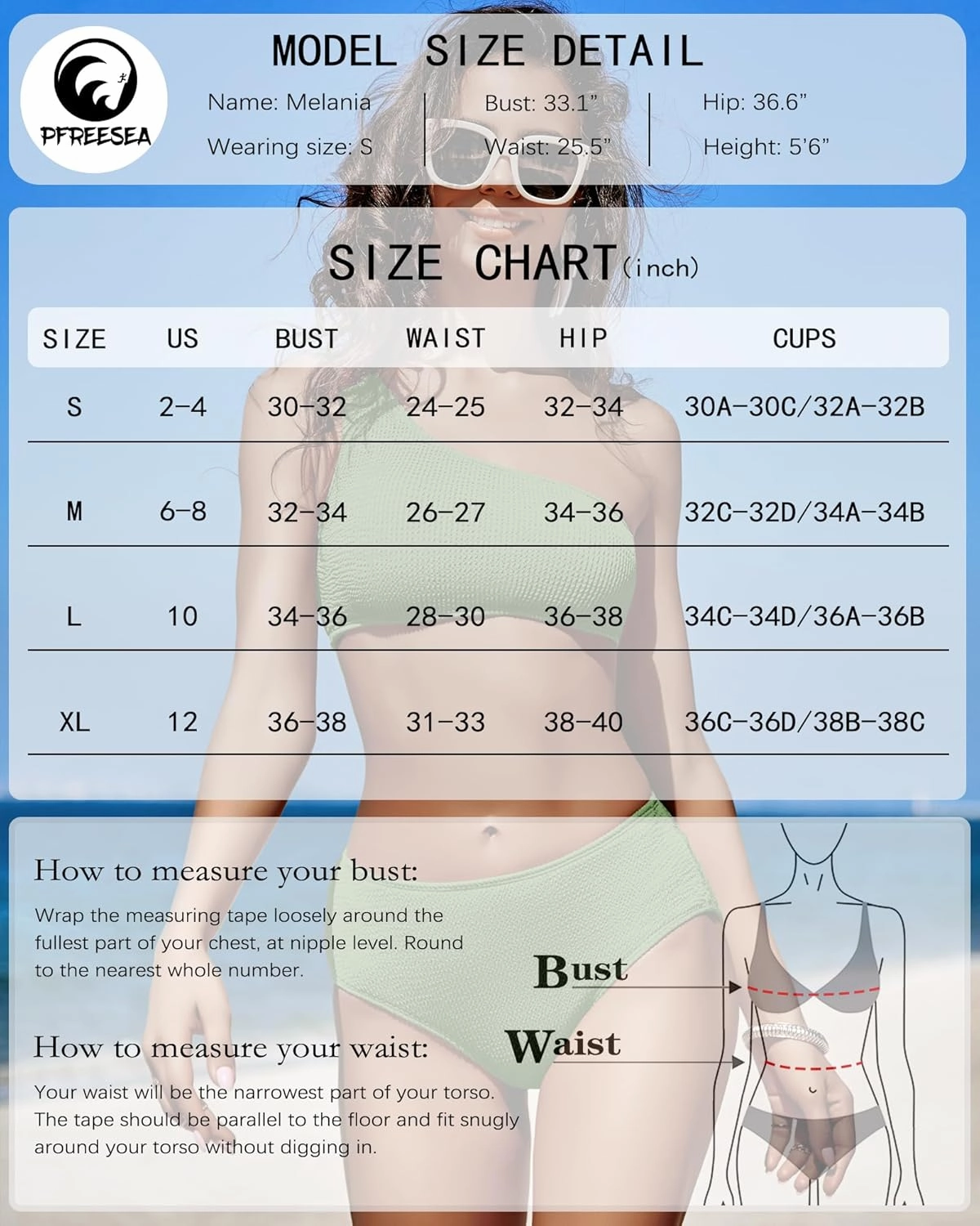 Bikini Sets for Women High Waisted 2 Piece Bestselling Swimsuit Ribbed One Shoulder Tummy Control Bathing Suit 2025