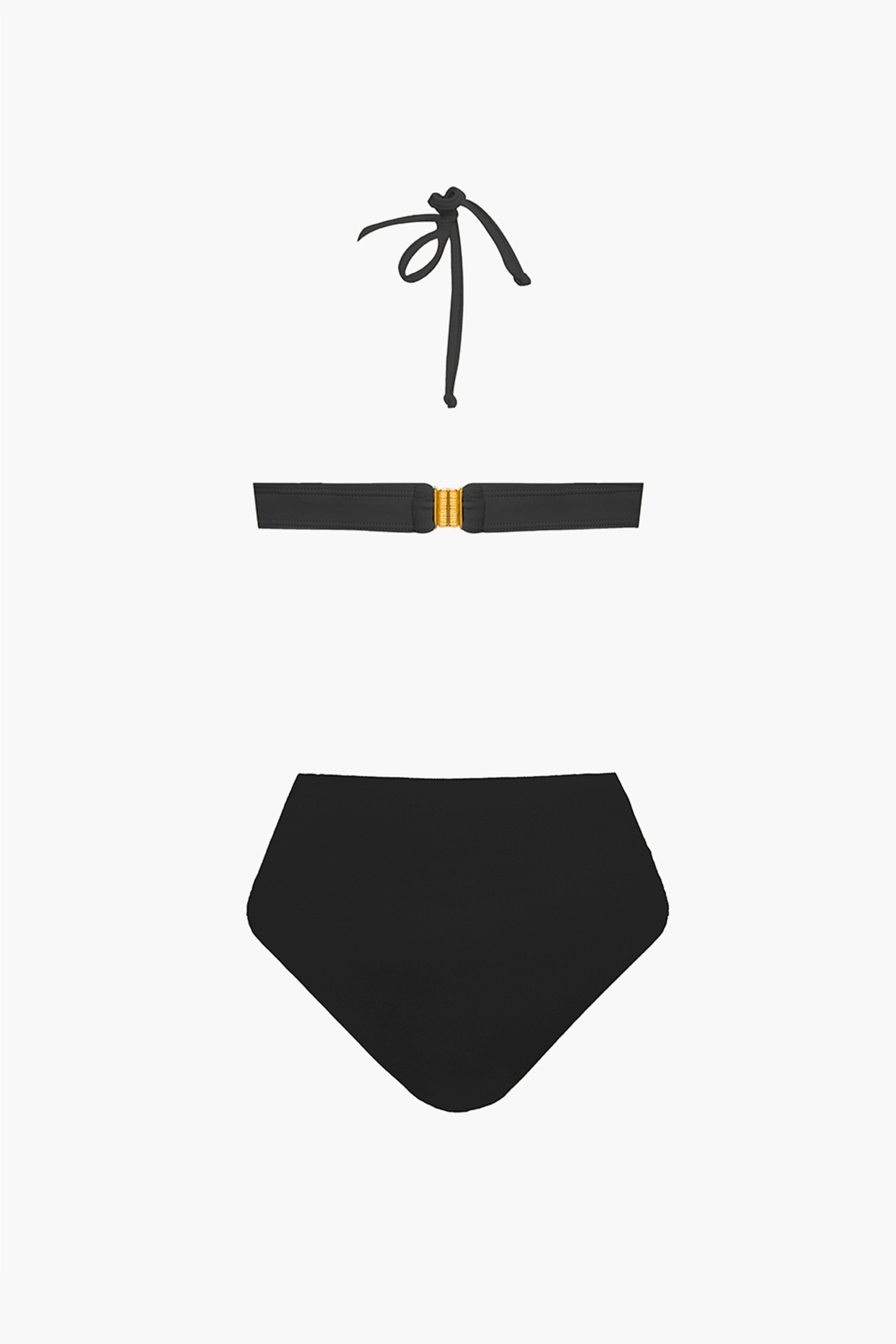 Black Cut-out One-piece