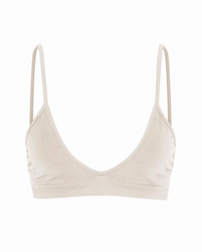 BLISSFUL Bikini Bra Top | Taupe