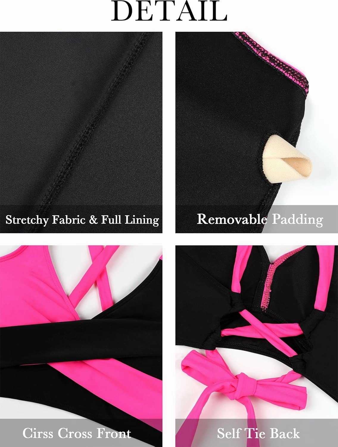 Blooming Jelly Womens High Wasited Bikini Sets Tummy Control Swimsuits Curvy Mesh Swim Skirt