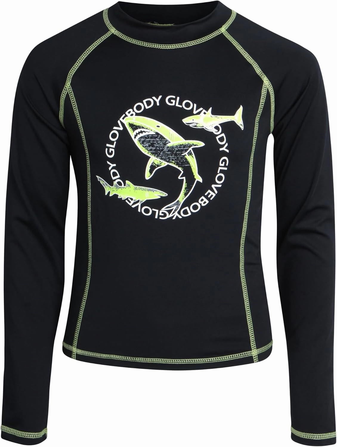 Body Glove Boys Swim Set - 2 Piece UPF 50  Swim Trunks and Rash Guard for Boys Kids Swimwear Set (Sizes: 4-12)