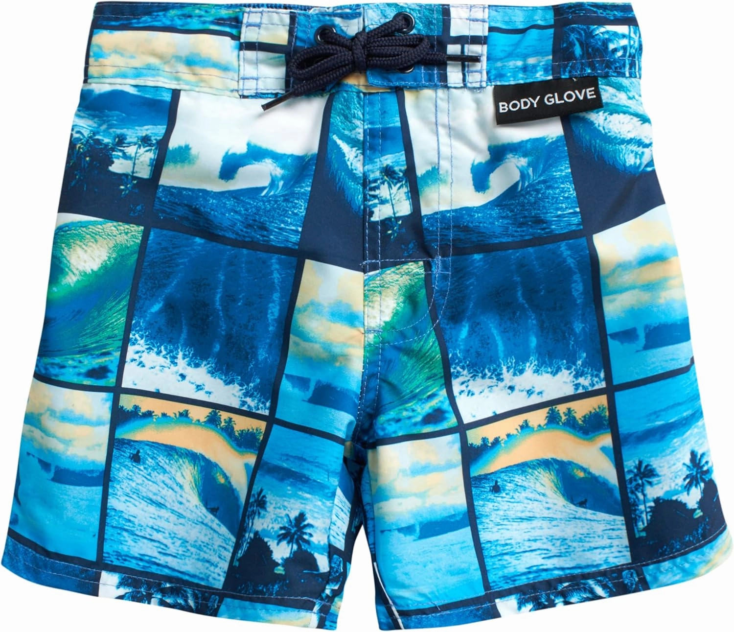 Body Glove Toddler Boys Swim Set - 2 Piece UPF 50  Quick Dry Swim Trunks and Rash Guard for Boys Kids Swimwear (Sizes: 2T-4T)