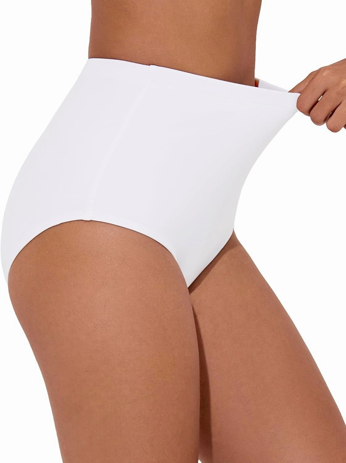 Bonneuitbebe Women Swim Bottoms High Waisted Bikini Bottom Full Coverage Swimsuit Bottoms Bathing Suit Bottom