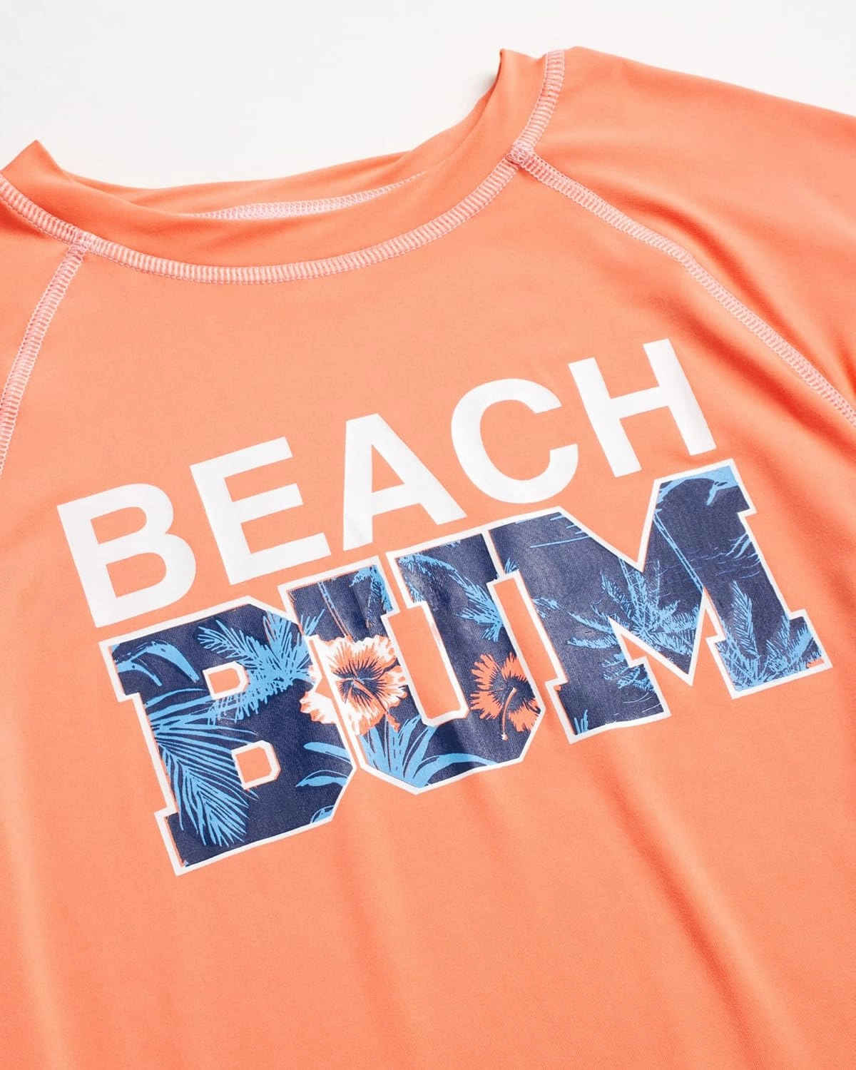 Boys Rash Guard Swimsuit Set - Kids Short Sleeve Bathing Suit Swimwear Sets (Sizes: 5-12)