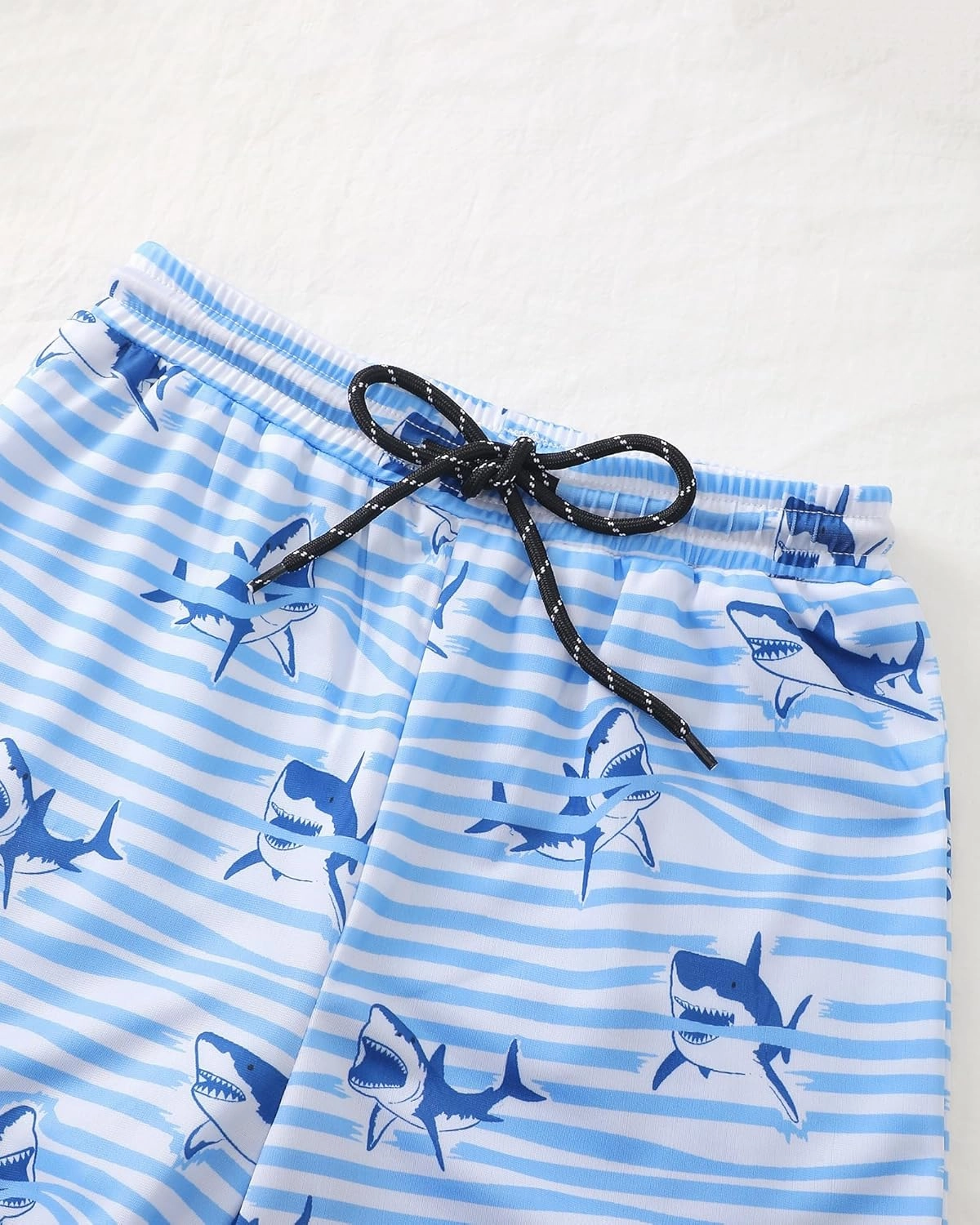 Boys Swim Trunks 2-16 Years Compression Liner Swimsuit Shorts fo Kids Quick-Dry Stretch Swimwear (Includes Swim Cap)