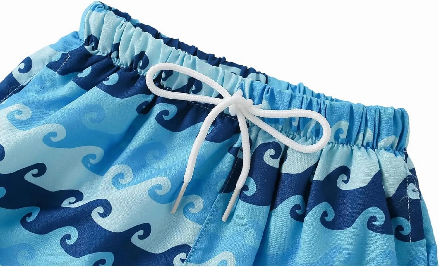Boys Swim Trunks Toddler Broad Swim Shorts Quick Dry Kids Bathing Suit Boy Swimsuit Set with Pockets