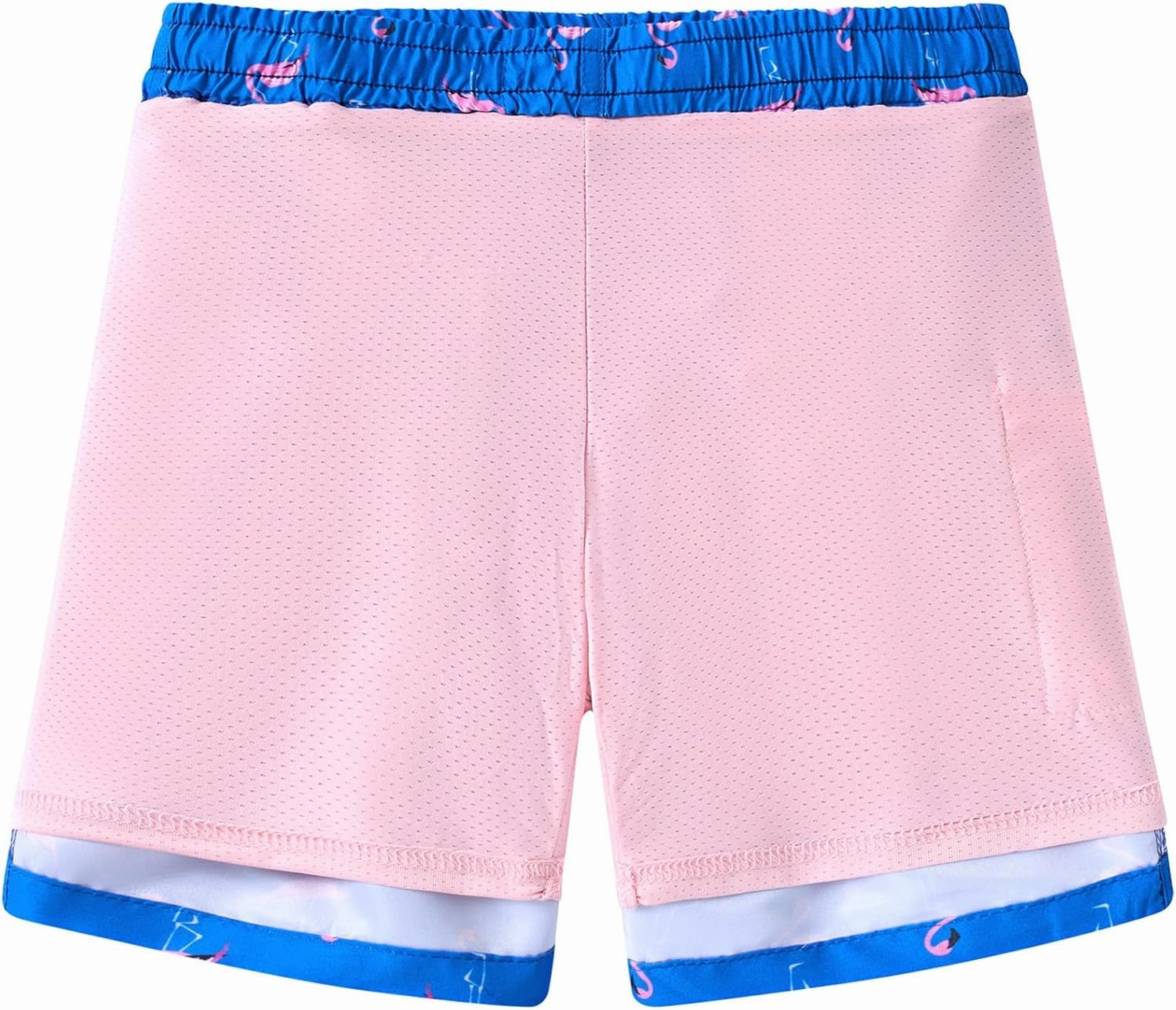Boys Swim Trunks with Compression Liner Toddler Boys Swim Shorts Boxer Brief Board Shorts Swimming Set 5-18T