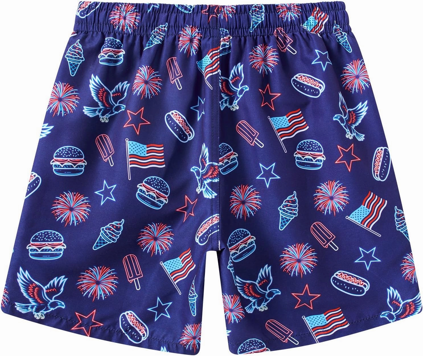 Boys Swim Trunks with Compression Liner Toddler Boys Swim Shorts Boxer Brief Board Shorts Swimming Set 5-18T