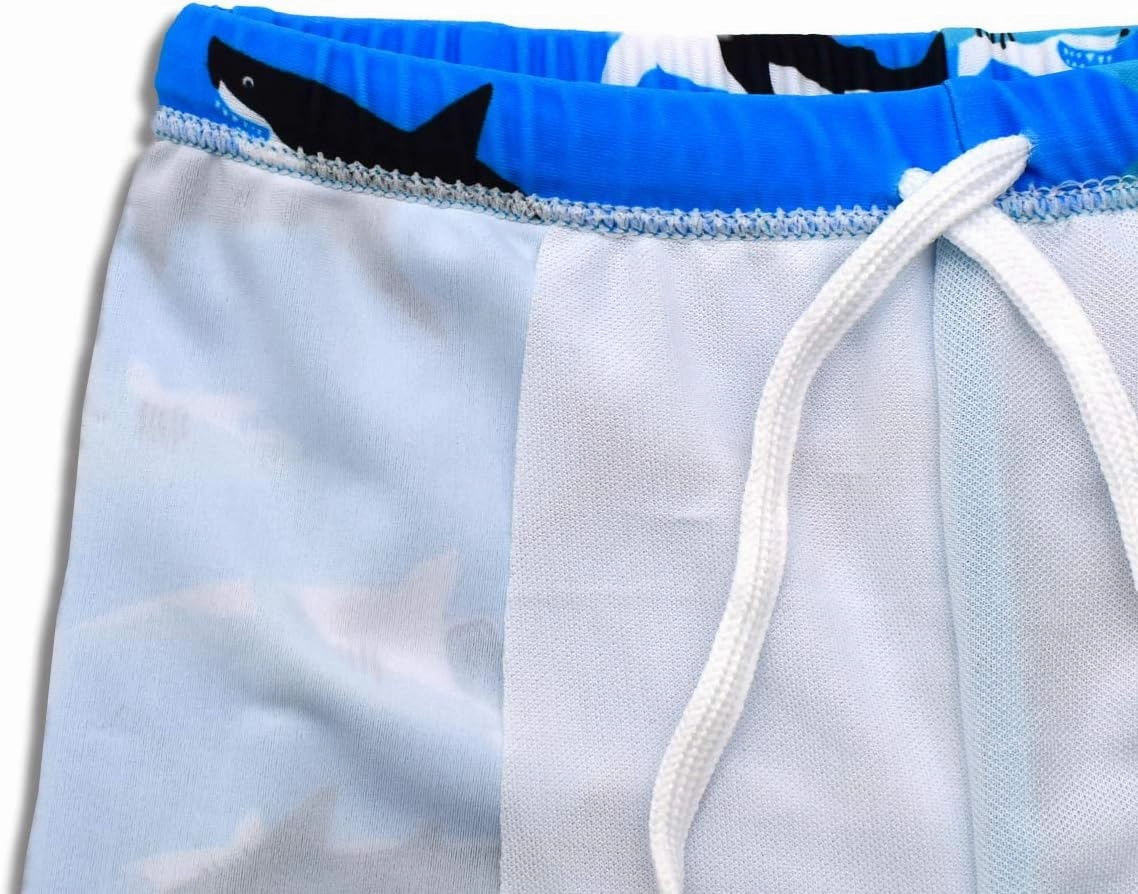 Boys Two Piece Rash Guard Swimsuits Kids Long Sleeve Sunsuit Swimwear Sets