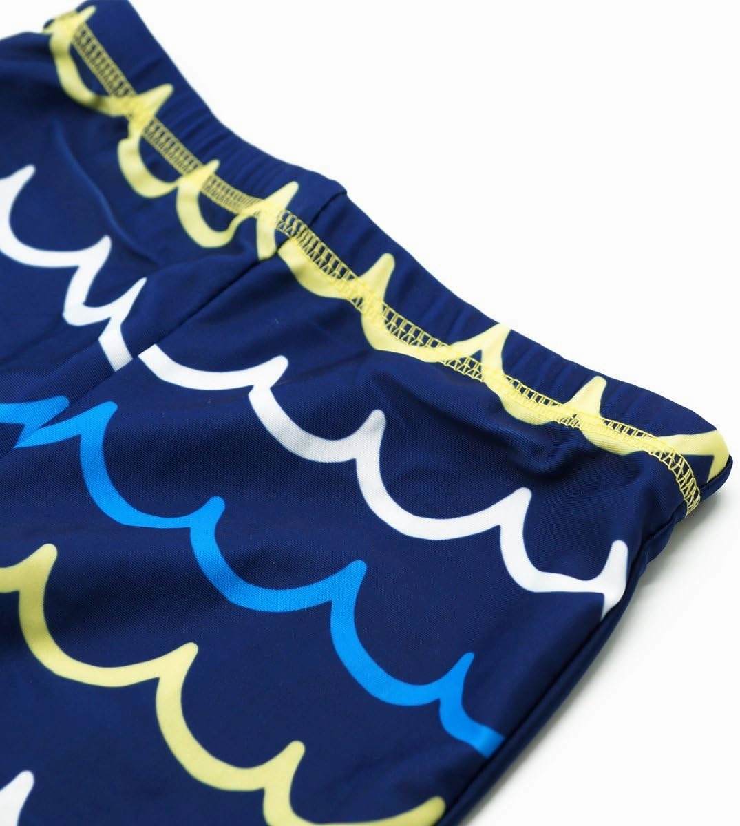 Boys Two Piece Rash Guard Swimsuits Kids Long Sleeve Sunsuit Swimwear Sets