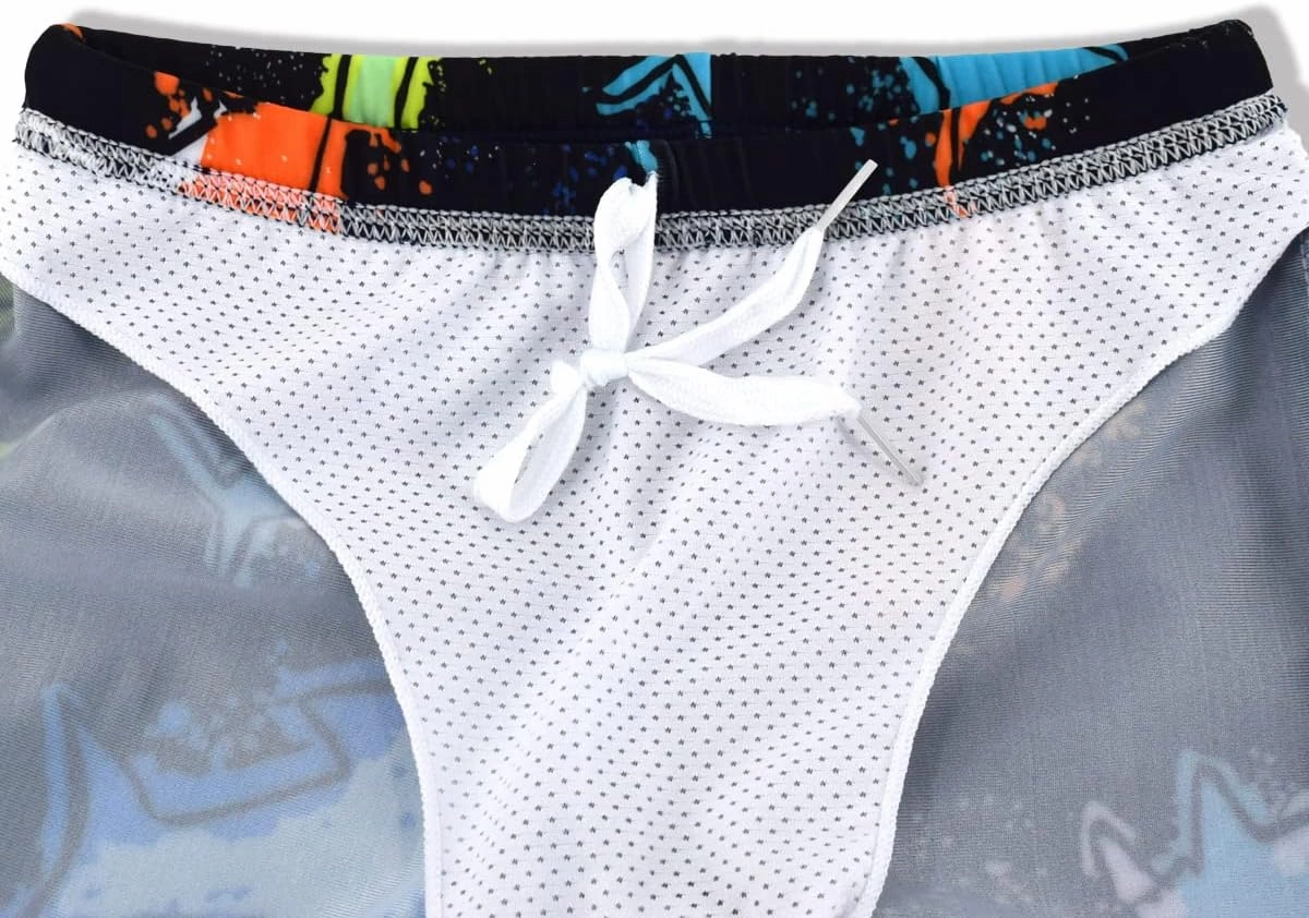 Boys Two Piece Rash Guard Swimsuits Kids Short Sleeve Sunsuit Swimwear Sets