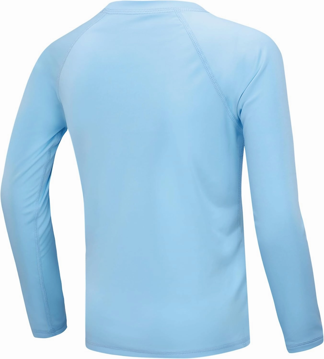 Boys UPF 50  Swim Shirt Long Sleeve, 1 or 2 Pack UV Sun Protection Rash Guard, Youth Kids SPF Water Shirts for Beach Surf