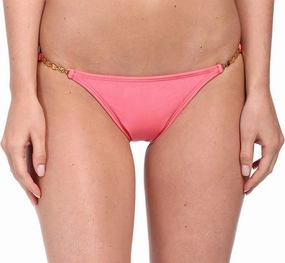 Brazilian Hipster Bikini Bottom In Guava