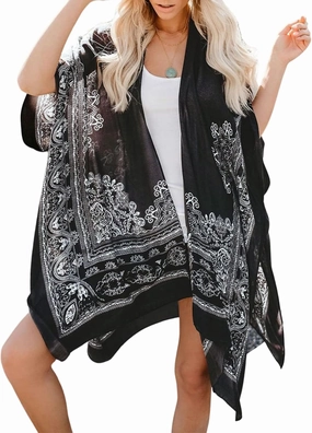 Breezy Lane Kimonos for Women Swimsuit Coverups Beach Cover Up Swimwear Cardigan Summer