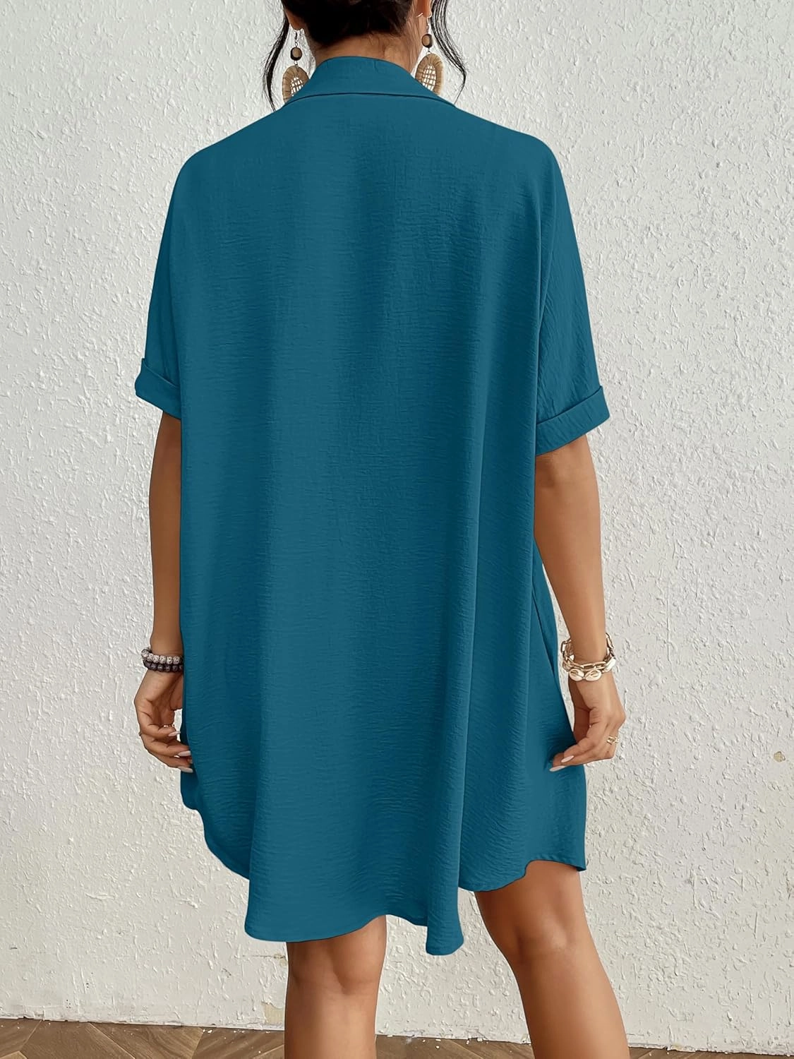 Bsubseach Womens Bathing Suit Cover Ups Bikini Swimsuit Coverup for Women 2024 Button Down Beach Dress Shirt