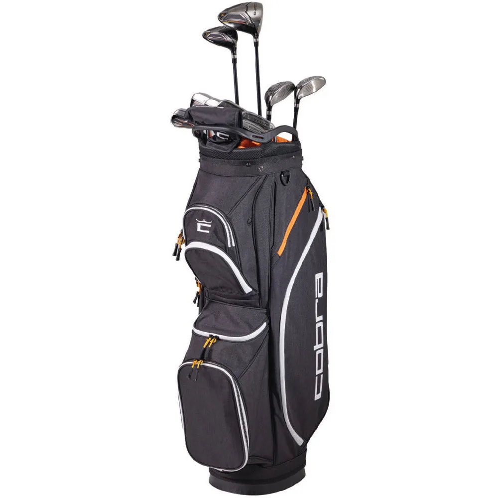 Built to Impress Cobra Fly XL 2 11-Piece Cart Bag Package Set - Steel Cant-Miss, Junior golf clubs set, High visibility golf balls, What golf ball is best for high handicappers