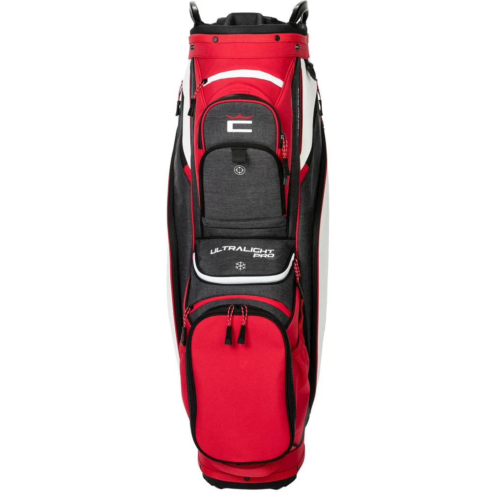 Cobra Ultralight Pro Cart Bag - Ski Patrol/Black, Cobra AeroJet driver, Golf cart cup holder
