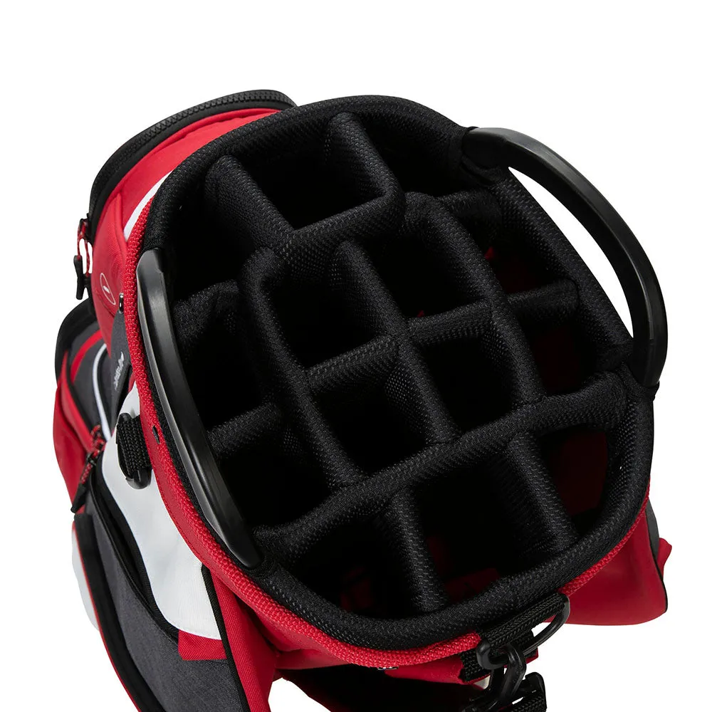 Cobra Ultralight Pro Cart Bag - Ski Patrol/Black, Left-handed golf clubs
