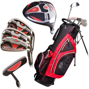 Built to Impress GolPhin GFK  910 Junior 6-Piece Package Set (Ages 9-10) - Red Limited Time, Callaway golf set, Fingerless golf gloves