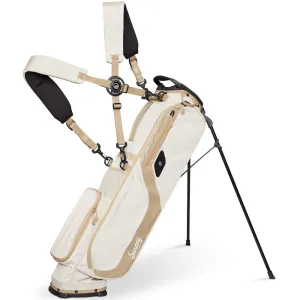Built to Impress Sunday Golf El Camino Stand Bag - Toasted Almond Power Up Your Day, Golf ball finder glasses, Golf travel essentials, Golf chipping net