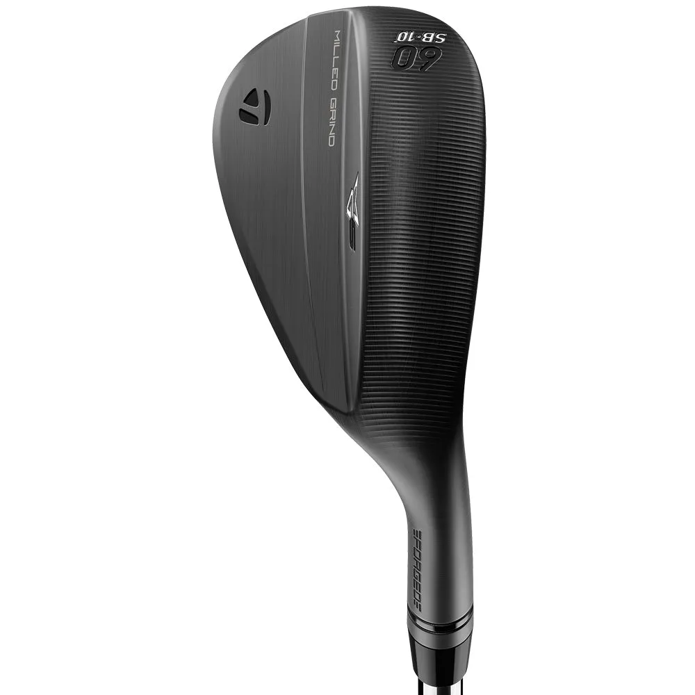 TaylorMade Milled Grind 5 Charcoal Wedge - Steel, Bluetooth golf speaker