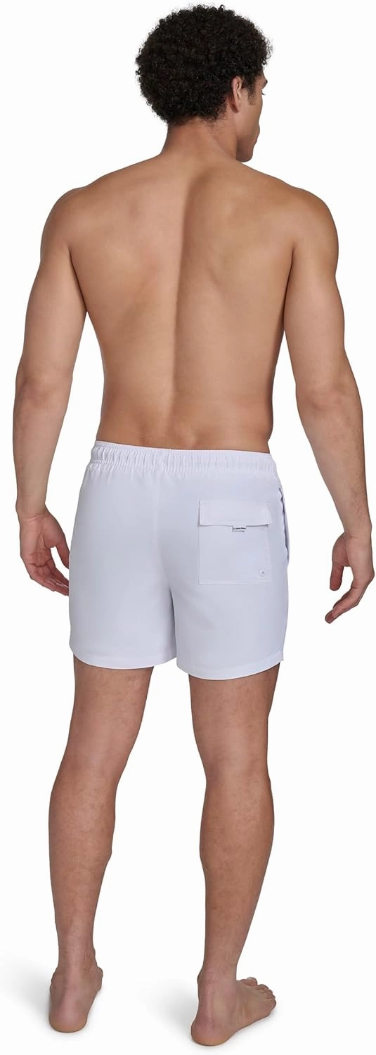 Calvin Klein Men's Volley Quick Dry Lightweight Swim Trunk