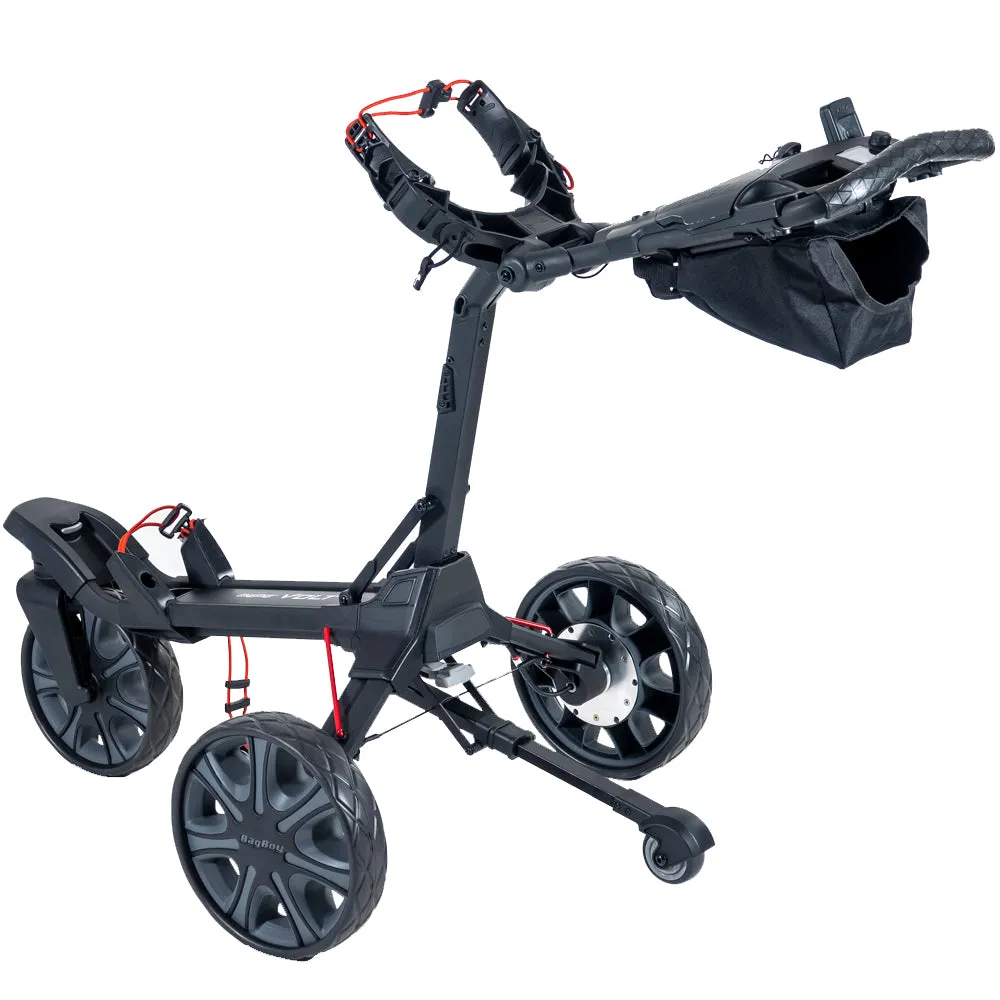 Bag Boy Volt Remote Electric Golf Trolley - Red/Black, Callaway golf set