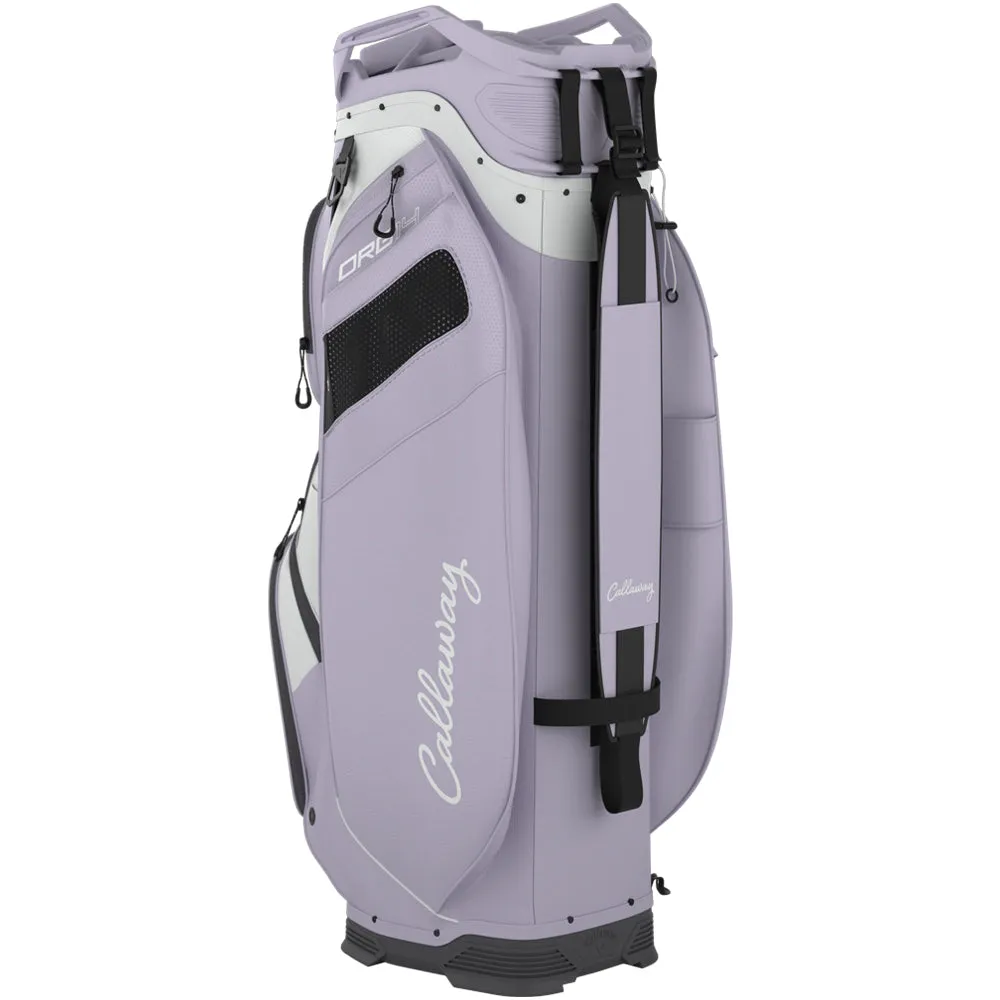Callaway Org 14 Cart Bag - Silver/Orchid Petal, Rain golf gloves, Waterproof golf shoes, Golf gear for seniors