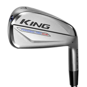 Cant-Miss Cobra KING Forged Tec One Length Single Iron - Steel Made for You, Fingerless golf gloves